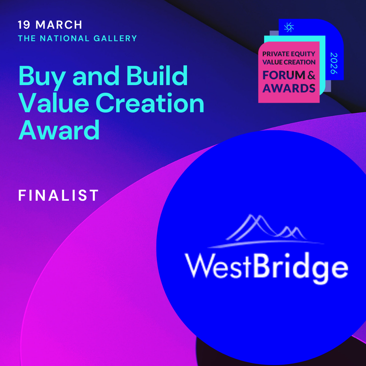 WestBridge shortlisted for industry award